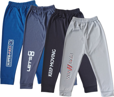 GOLDEN COLLECTION Track Pant For Boys(Multicolor, Pack of 4)
