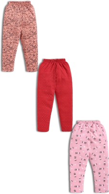 CERABI Track Pant For Baby Girls(Multicolor, Pack of 3)