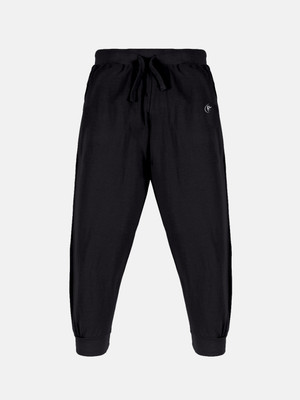 KiddoPanti Track Pant For Boys(Black, Pack of 1)