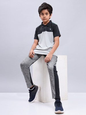 TECHNOSPORT Track Pant For Boys(Grey, Pack of 1)