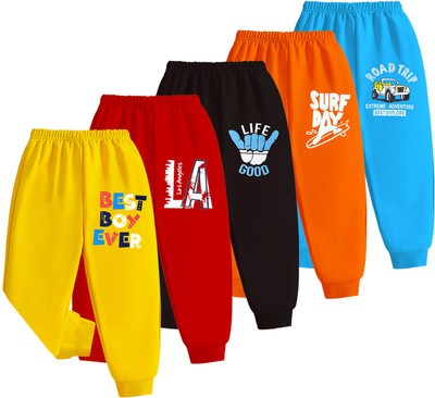 Kuchipoo Track Pant For Boys(Multicolor, Pack of 5)