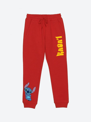 WYM TREND Track Pant For Boys(Red, Pack of 1)
