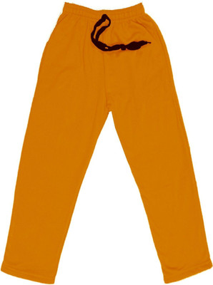 KAYU Track Pant For Boys(Orange, Pack of 1)