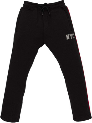 Status Quo Track Pant For Boys(Black, Pack of 1)