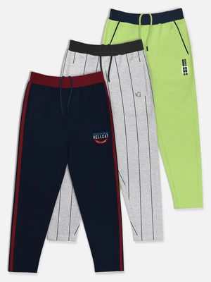 Hellcat Track Pant For Boys(Multicolor, Pack of 3)