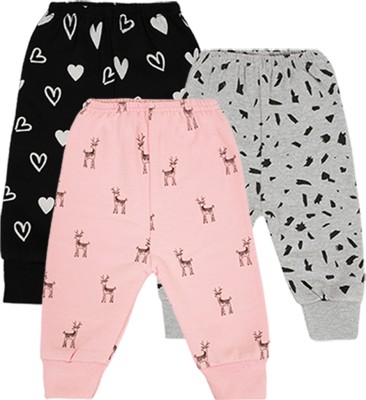 clapkids Track Pant For Baby Boys & Baby Girls(Multicolor, Pack of 3)