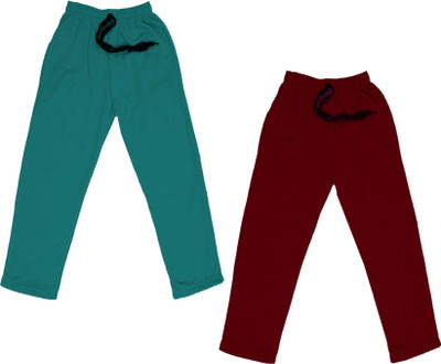 KAYU Track Pant For Boys & Girls(Green, Pack of 2)