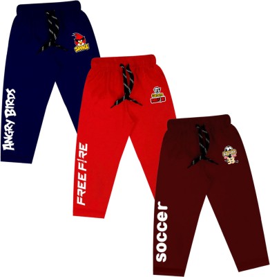 YGAR Track Pant For Boys & Girls(Multicolor, Pack of 3)