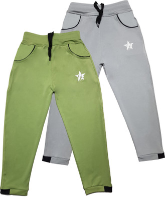 Star Lath Track Pant For Boys(Multicolor, Pack of 2)