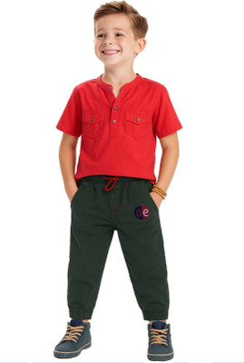 Appleeye Track Pant For Boys(Purple, Pack of 1)