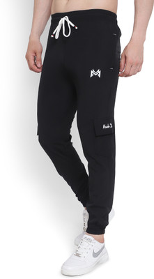 mank D Track Pant For Boys(Black, Pack of 1)