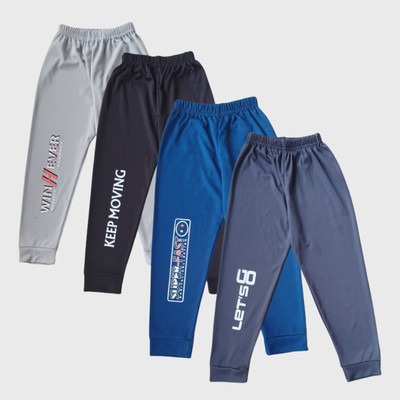 GOLDEN COLLECTION Track Pant For Boys(Multicolor, Pack of 4)