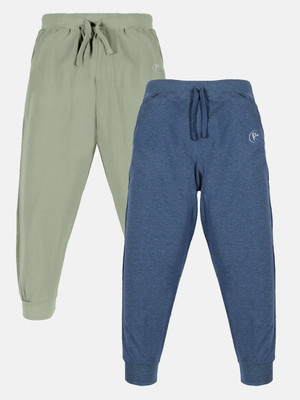 KiddoPanti Track Pant For Boys & Girls(Light Green, Pack of 2)