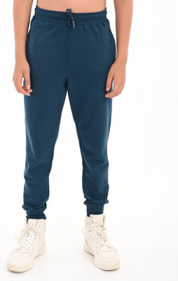 tigie Track Pant For Boys(Blue, Pack of 1)