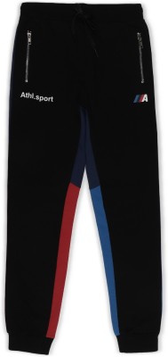 Alan Jones Track Pant For Boys(Black, Pack of 1)