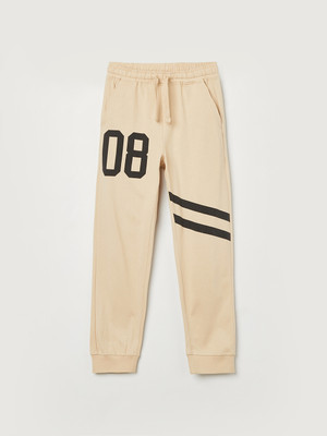 Fame Forever by Lifestyle Track Pant For Boys(Beige, Pack of 1)