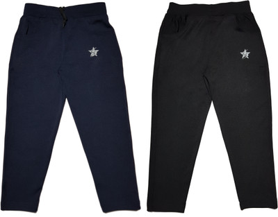 Star Lath Track Pant For Boys(Multicolor, Pack of 2)