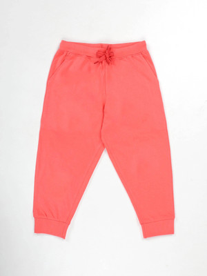 KiddoPanti Track Pant For Girls(Pink, Pack of 1)