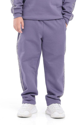 Rare Ones Track Pant For Boys(Purple, Pack of 1)