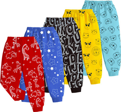 Kuchipoo Track Pant For Boys(Multicolor, Pack of 5)