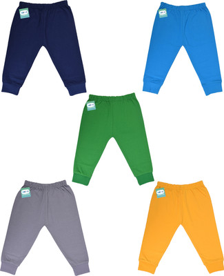 Funtus Track Pant For Baby Boys & Baby Girls(Multicolor, Pack of 5)