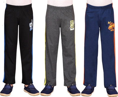 SOUTHTREE Track Pant For Boys(Multicolor, Pack of 3)