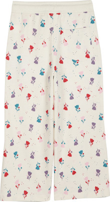 Plum Tree Track Pant For Girls(Beige, Pack of 1)
