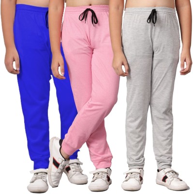 DIAZ Track Pant For Boys & Girls(Multicolor, Pack of 3)