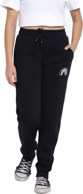 li'l tomatoes Track Pant For Girls(Black, Pack of 1)