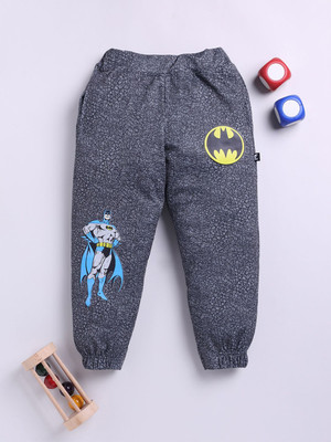 YK X Minute Mirth Track Pant For Boys(Black, Pack of 1)