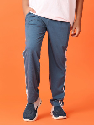 V-MART Track Pant For Boys(Blue, Pack of 1)