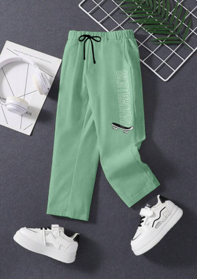 Codez Track Pant For Boys(Green, Pack of 1)