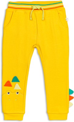 H By Hamleys Track Pant For Baby Boys(Yellow, Pack of 1)