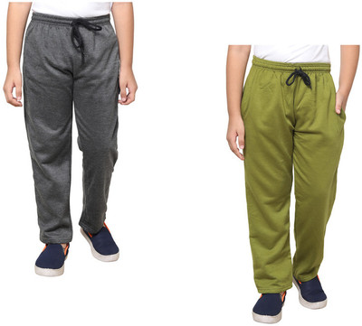 IndiWeaves Track Pant For Boys(Multicolor, Pack of 2)