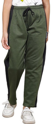 KAYU Track Pant For Boys(Light Green, Pack of 1)