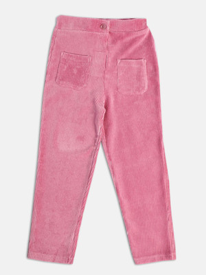 MINI KLUB Track Pant For Girls(Pink, Pack of 1)