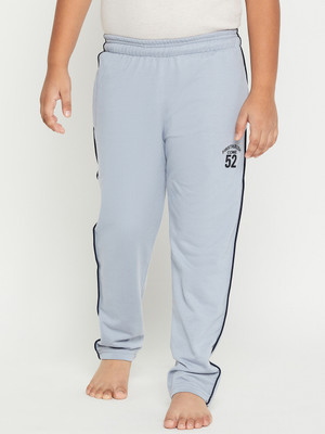 First Krush Track Pant For Boys(Light Blue, Pack of 1)