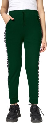 KYDA Track Pant For Girls(Green, Pack of 1)