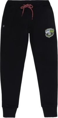 PROTEENS Track Pant For Boys(Black, Pack of 1)