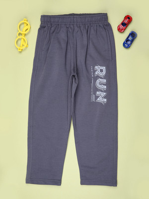 V-MART Track Pant For Boys(Grey, Pack of 1)