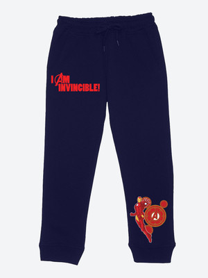 WEAR YOUR MIND Track Pant For Boys(Blue, Pack of 1)