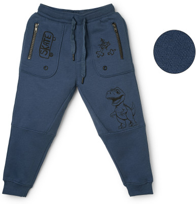 Sportking Track Pant For Boys(Dark Blue, Pack of 1)