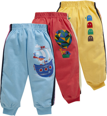 Babywish Track Pant For Boys & Girls(Multicolor, Pack of 3)