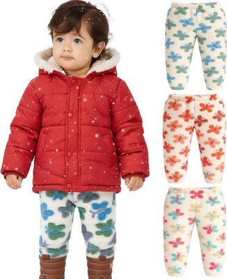 MORDLANKA Track Pant For Baby Boys & Baby Girls(Multicolor, Pack of 3)