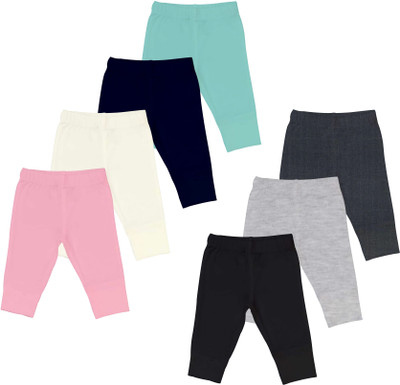 Lenam Track Pant For Baby Boys & Baby Girls(Multicolor, Pack of 7)