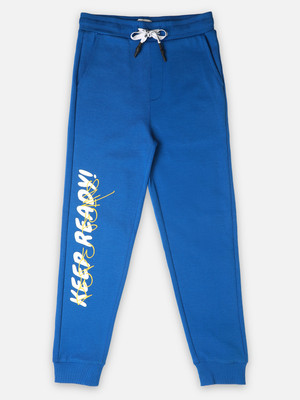 Pepe Jeans Track Pant For Boys(Blue, Pack of 1)