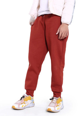 Rare Ones Track Pant For Boys(Orange, Pack of 1)
