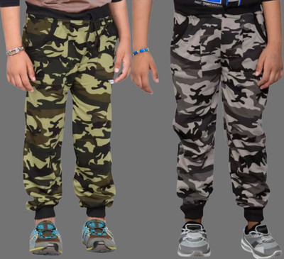 LILBITS Track Pant For Boys(Multicolor, Pack of 2)