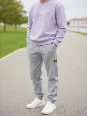 PROVOGUE Track Pant For Boys(Grey, Pack of 1)