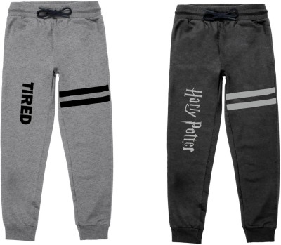 Kaff Track Pant For Boys(Grey, Pack of 1)